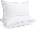viewstar Bed Pillows Set of 2, Hotel Quality Cooling Down Alternative Gusseted by Viewstar