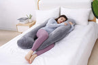 AS AWESLING Pregnancy Pillow, U Shaped Full Body Pillow, Support and Maternity - Image 4