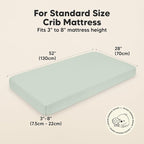 KeaBabies 2-Pack Organic Crib Sheets - Image 2