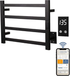Topdattion Smart Wireless Electric Towel Warmer | Blade Thin 4 Bar Design | by Topdattion