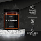 1OAK Black Musk Amber Candle - Image 3