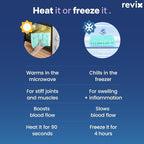 REVIX Microwavable Heating Pads, Moist Heat Pad Microwavable - Image 8