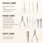 ZIZZON Professional Nail Care kit Manicure Grooming Set - Image 3