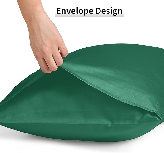 Warmstar Cotton Pillow Cases Queen Size Set of 2, 600 Thread Count Pillowcases - Image 5