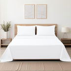 2-Pack Cotton TwinXL Flat Sheet Only, 600 Thread Count 100% Egyptian Cotton Top - Image 8
