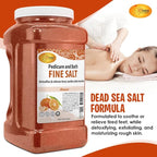 SPA REDI - Detox Foot Soak Pedicure and Bath Fine Salt, 128 Oz - Made - Image 2