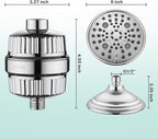 Cobbe 6-Setting High Pressure Filtered Shower Head Combo, Detachable Rain - Image 8
