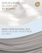 THXSILK 100% Mulberry Silk Pillowcase, 22 Momme Mulberry Silk Pillow Cover - Image 2