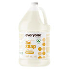 Everyone 3-in-1 Soap, Body Wash, Bubble Bath, 1 Gallon, Coconut and Lemon by Everyone