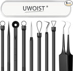 Blackhead Remover Tools Pimple Popper Tool Kit, Comedones Extractor Acne by UWOIST