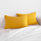 NTBAY Queen Pillow Cases Set of 2, 2 Pack Brushed Microfiber 20x30 Pillow Cases - Image 2