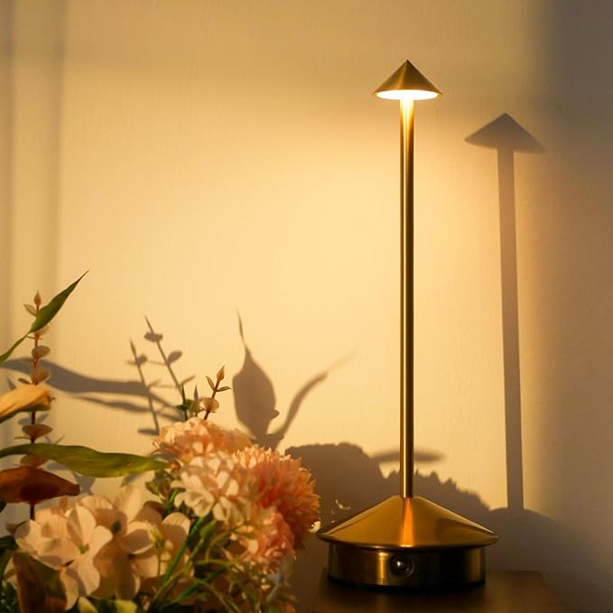 2 Pack Cordless LED Table Lamp, Rechargeable 5200mAH Battery Operated Lamp - Image 2