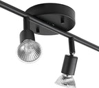 Globe Electric 59354 Payton 4-Light Track Lighting, Matte Black - Image 6
