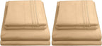 Twin Sheets - Breathable Luxury Sheets - 1800 Supreme Collection Extra Soft by SweetHomeCollection