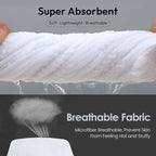 JML Bath Towels Set, Large Microfiber Body Towel - Image 4