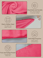 Microfiber Hair Towel Turban 3 Pack | Super Absorbent Quick Drying Hair Wrap - Image 3