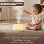 500ml Premium Essential Oil Diffuser, Quiet 4-in-1 Ultrasonic Aromatherapy - Image 6