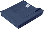 Cotton Twin Flat Sheet Only, 600 Thread Count 100% Egyptian Cotton Top Sheet by ZaizaiHome