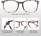 Blue Light Glasses for Woman Men | 99% Blue Light Blocking Glasses for Computer - Image 6