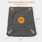 MATBEBY Queen Size Mattress Pad - Image 5