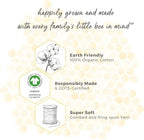 Burt's Bees Baby Essential Organic Cotton Fitted Crib Sheet, Breathable - Image 6