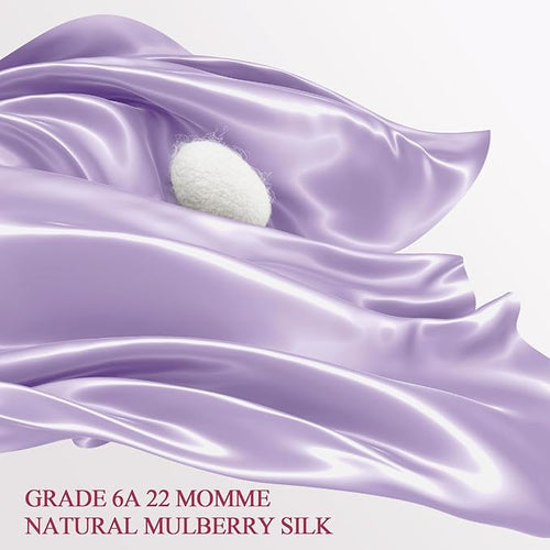 100% Silk Pillow Cases 2 Pack Standard Size Mulberry Silk Pillowcase Set of 2 - Image 2