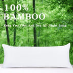evoLive 100% Rayon Derived from Bamboo Cooling Breathable Body Pillow - Image 2
