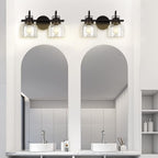 2 Lights Bathroom Vanity Light, Bronze Modern Wall Light Fixtures Over Mirror - Image 8