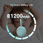 Portable Baby Sound Machine 15 Hours Battery Life, Registry Gift, Clips on Baby - Image 3