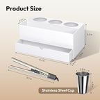 NIUBEE Hair Tool Organizer, Bathroom Countertop Blow Dryer Holder, Vanity Caddy - Image 2
