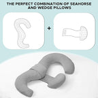 Pregnancy Pillows for Sleeping, E Shaped Maternity Pillow for Pregnant Women - Image 7