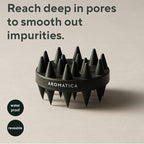 AROMATICA Dual-Sided Scalp Care Shampoo Brush - Image 5