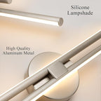 EDISLIVE Dimmable Modern LED Vanity Light Fixtures Bathroom Vanity Wall Lighting - Image 3