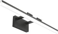 SOLFART Black Modern Bathroom Lights Over Mirror 31.5 inch Vanity Lighting Wall by SOLFART