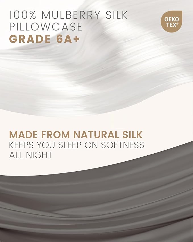 THXSILK Mulberry Silk Body Pillow Case, 100% Mulberry Silk Pillowcase - Image 4