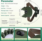 Neck and Back Massager with Fingers & Heat - Image 2