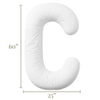 Betty Dain Stretch Jersey Pregnancy/Maternity Pillowcase C-Shape Compatible - Image 7