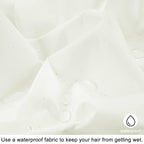 Reusable Shower Cap for Women, Large Waterproof Shower Bonnet - Image 6