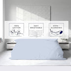 Kotton Culture 1 Pc Twin XL/Twin Duvet Cover Only-100% Egyptian Cotton 600 - Image 5