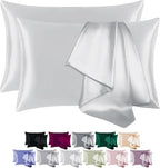 100% Mulberry Silk Pillowcase Set of 2 by BEIJOEY