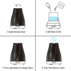 HealthSmart Essential Oil Diffuser, Cool Mist Humidifier and Aromatherapy - Image 4