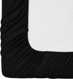 Queen Fitted Sheet Only with Full Elastic & Built in Corner Sheet Straps to - Image 5