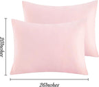 NTBAY Standard Pillow Cases Set of 2, 2 Pack Brushed Microfiber 20x26 Pillow - Image 6