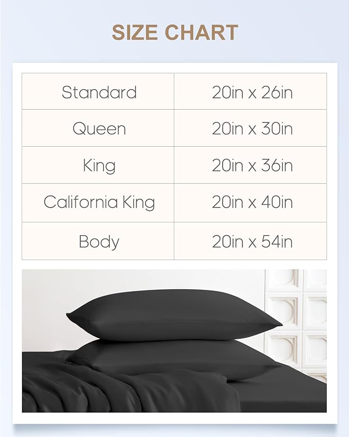THXSILK Set of 2 100% Mulberry Silk Pillowcases - Image 9