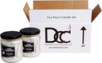 Vanilla Two Pack Odor Eliminating Highly Fragranced Candle - Image 4