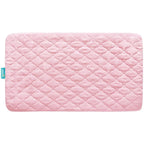 Mini Crib Mattress Protector Sheets Fitted Waterproof Mini Crib Mattress Pad - Image 3