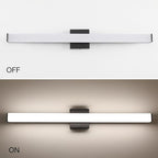 LED Bathroom Vanity Light Fixtures 31.5in Matte Black, Dimmable 24W 4000K - Image 5