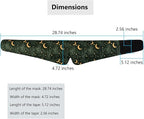 ALASKA BEAR Wraparound Style Silk Eye Mask, Big Wide Headband and Large - Image 5