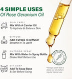 100% Pure Rose Geranium Oil - Image 6
