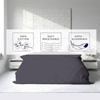 Kotton Culture 3 Pc 120"x120" Duvet Cover Set Super King Plus/Super Oversize - Image 6